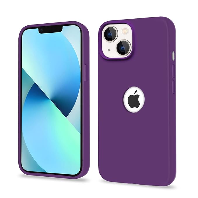 Super Soft Silicone Back Cover for iPhone 13 Anti-Slip Grip