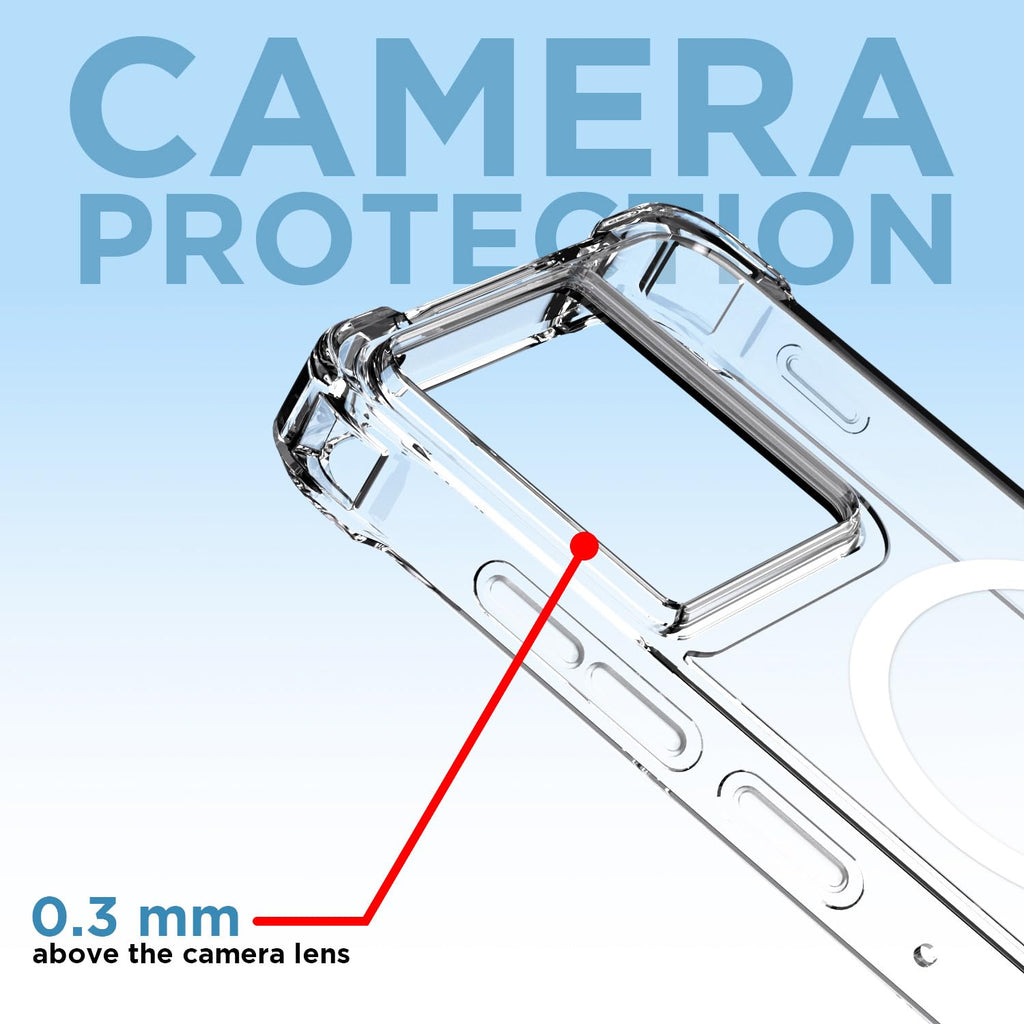 Shockproof Transparent MagSafe Case for Motorola Moto Edge 60 Pro 5G