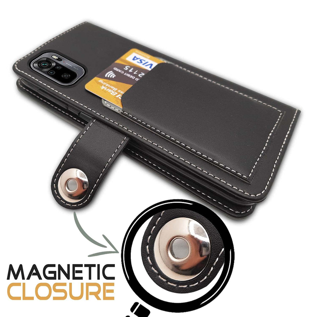 Wallet Style Magnetic Flip Cover for Xiaomi Redmi Note 10 / 10S
