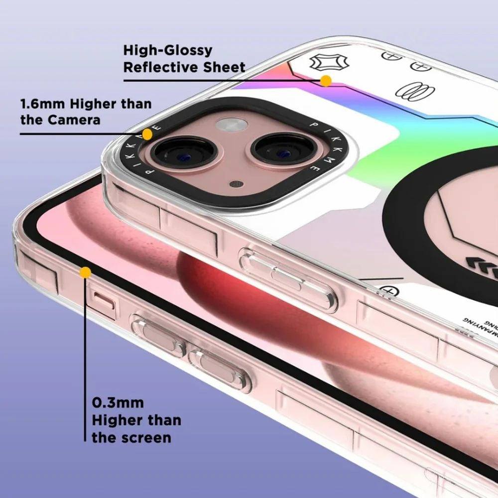 iPhone 15 PrintMagSafe Back Cover | Magnetic Wireless Charging Case