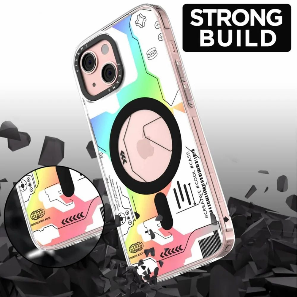 PrintMagSafe Back Cover MagSafe Compatible Case for I phone 13