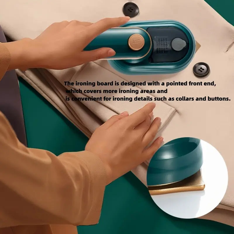 Mini Portable Steam Iron – 180° Rotatable Foldable Steam Iron