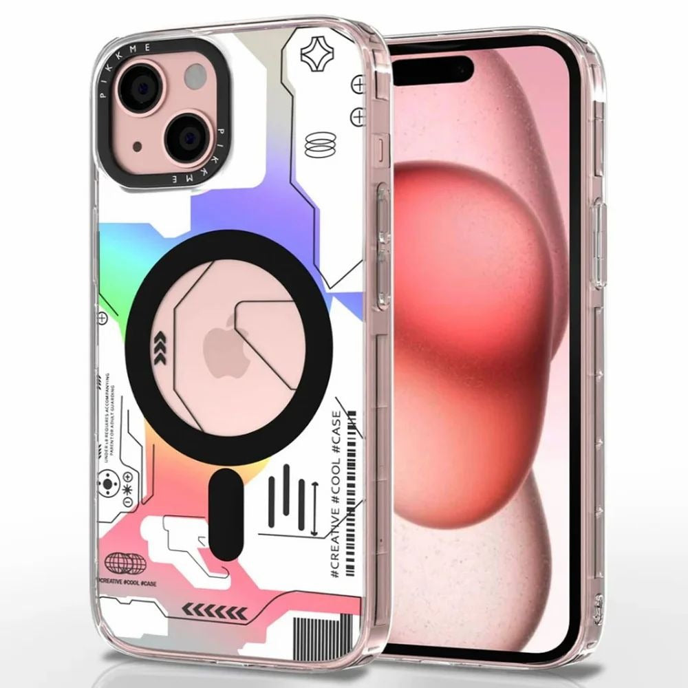 iPhone 15 PrintMagSafe Back Cover | Magnetic Wireless Charging Case