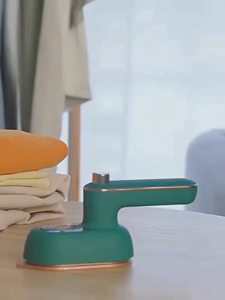 Mini Portable Steam Iron – 180° Rotatable Foldable Steam Iron